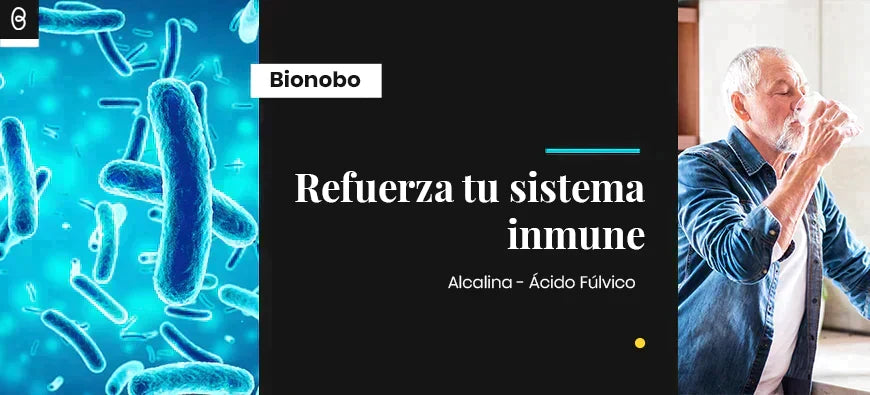 Refuerza tu sistema inmune, ayúdate de los beneficios del ácido fúlvico, nuestra nueva arma secreta contra todo tipo de patógenos, incluyendo viruses y bacterias.