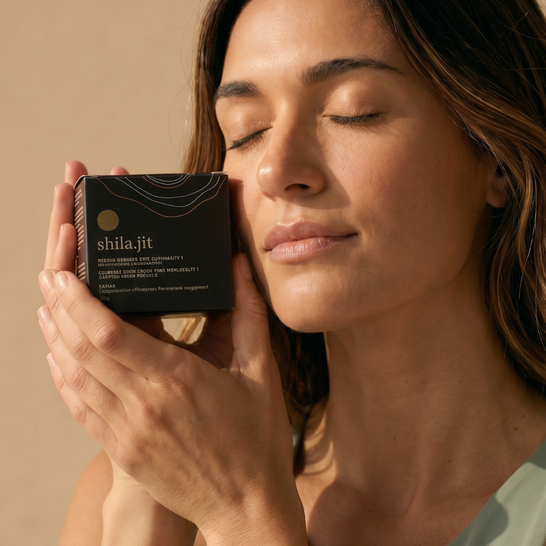 Shilajit Dorado | Crudo y secado al sol +5000m | 30g | 150+ Dosis diarias