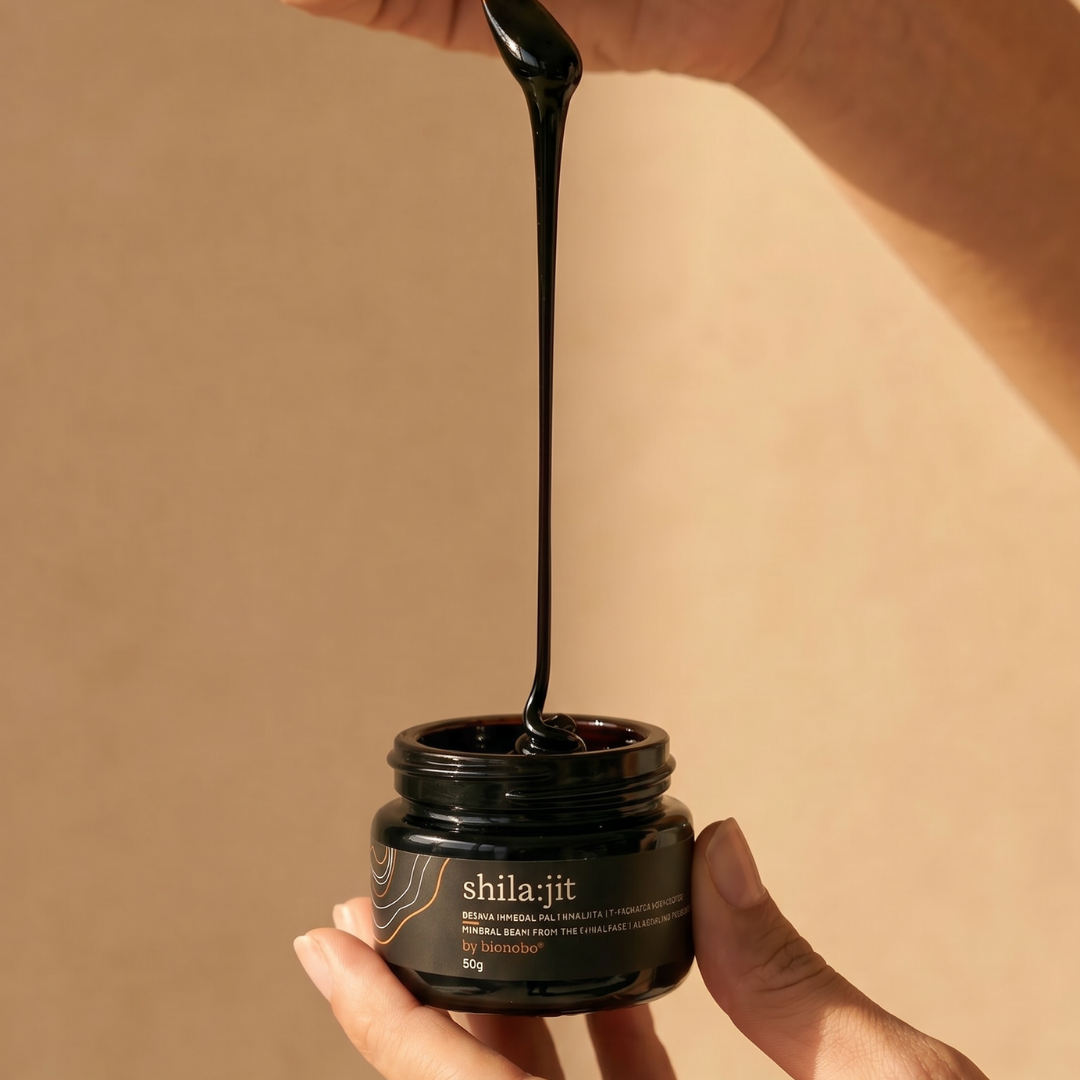 Shilajit Dorado | Crudo y secado al sol +5000m | 30g | 150+ Dosis diarias