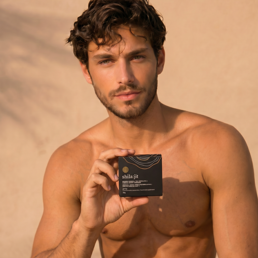Shilajit Dorado | Crudo y secado al sol +5000m | 30g | 150+ Dosis diarias