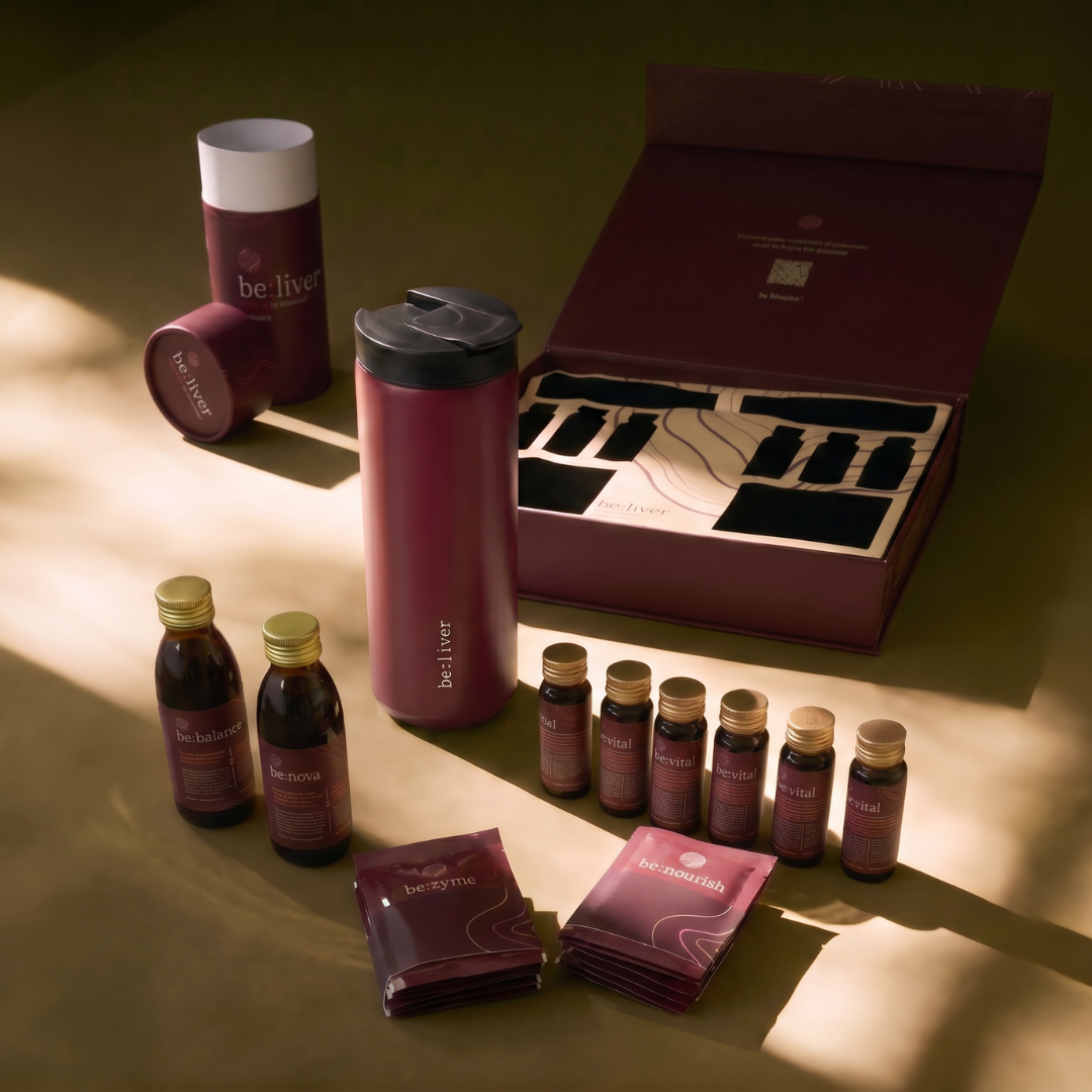 be:liver® kit de limpieza hepática 24h