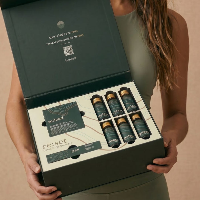 Kit detox re:set® abierto