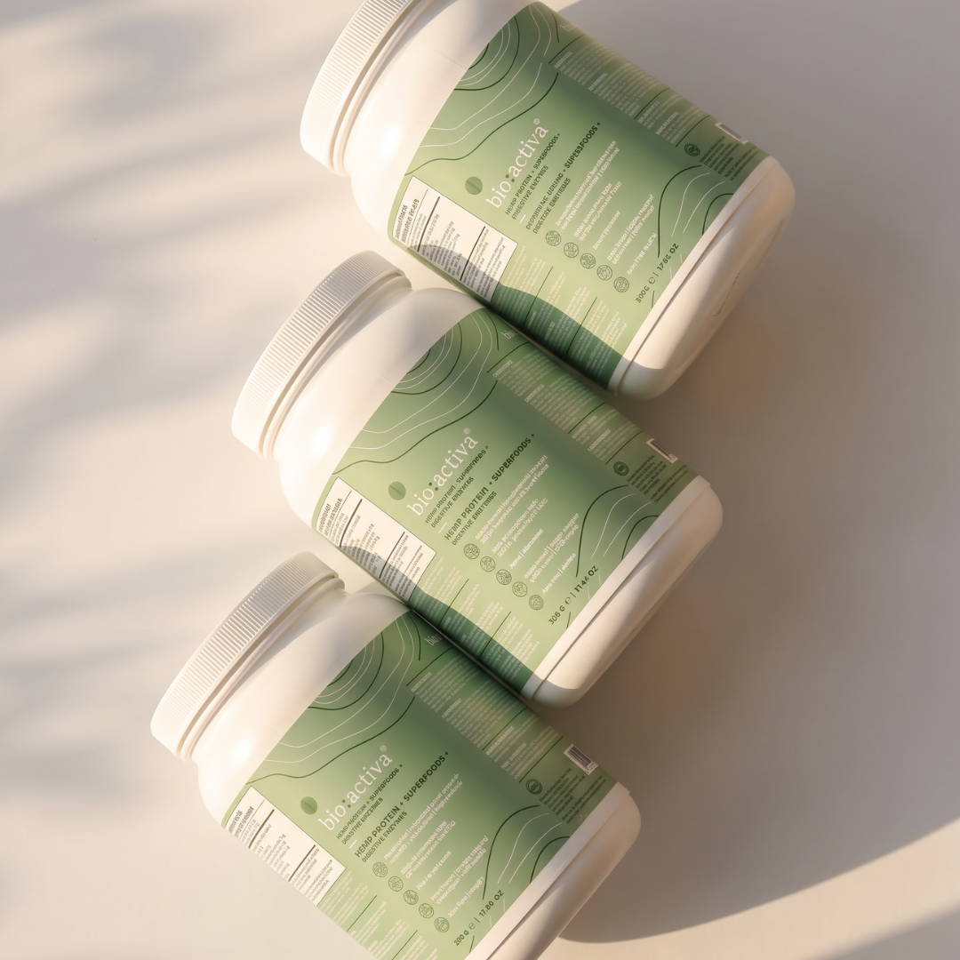 bio:activa® hemp protein + superfoods + enzymes 