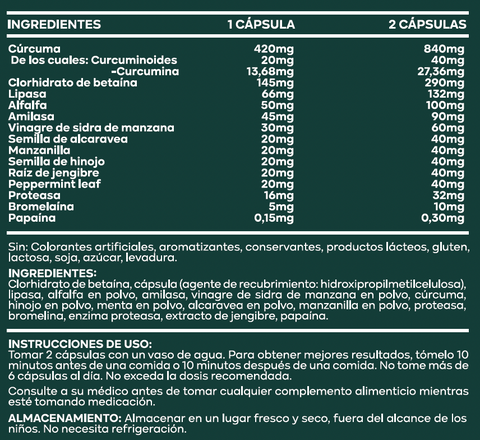 Pack Digestivo -  Enzimas + Probióticos y Minerales