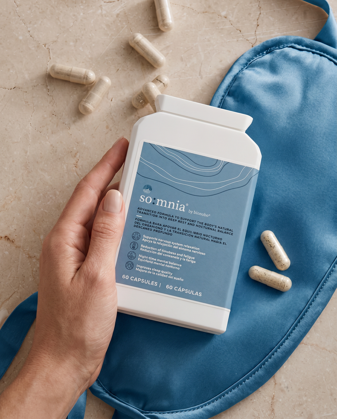 so:mnia® Sinergia herbolaria para sueño y relajación