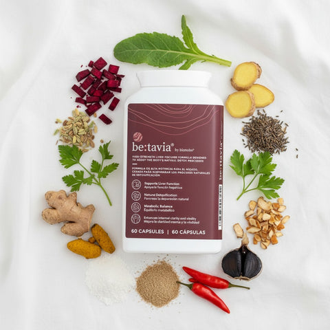 be:tavia® Sinergia herbolaria de apoyo hepático